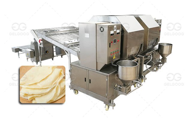 Automatic Egg Roll Wrapper Making Machine Manufacturer
