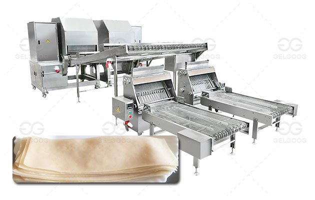 3*10inch Samosa Sheet Machine Price 1000-6500PCS/H