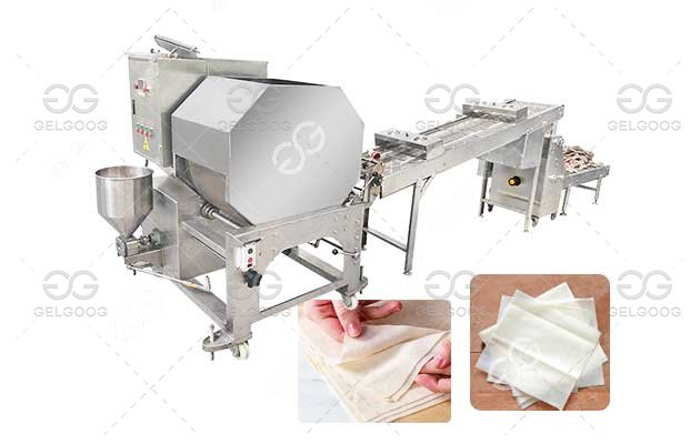 Thin Filo Dough Machine|Puff Pastry Sheet Machine