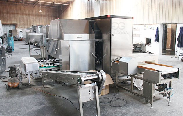 Factory of Ice Cream Cone Machine Line