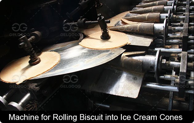Ice Cream Cone Baking and Rolling