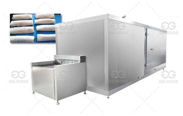 Automatic Spring Roll Freezing Machine