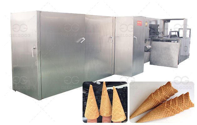 Fully Automatic Ice Cream Cone Production Line GGDCL-37