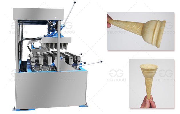 Commercial Wafer Cone Making Machine with Semi Automatic