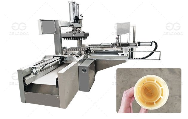 Electric Automatic Ice Cream Cone Making Machine in Factory