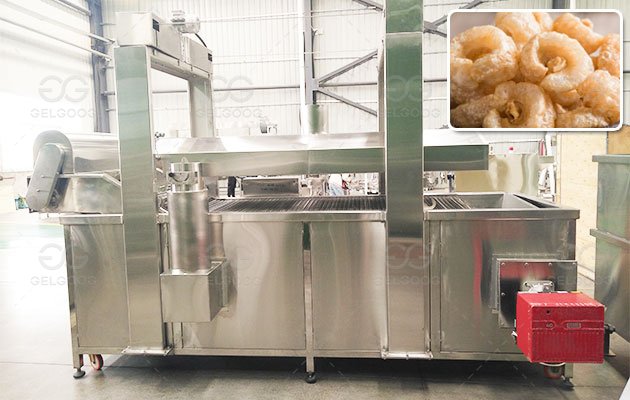 Crispy Pork Rinds Fryer Machine Was Sold to Bulgaria