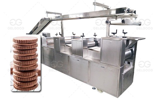 Electric Automatic Sandwich Cookie Machine High Quality