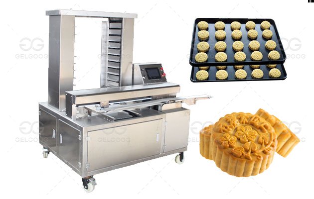 Automatic Tray Arranging Machine for Mooncake PLC Controlled