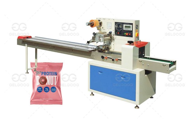 Pillow Type Cake Packing Machine Price Automatic