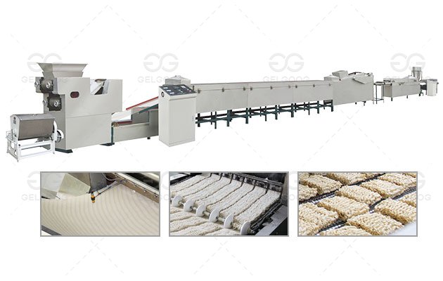 Automatic Fried Indomie Noodles Making Machine For Sale