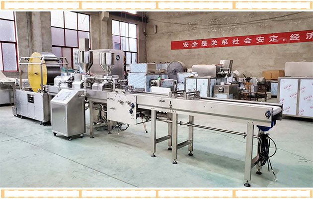 Customized Spring Roll Making Machine Shipped to America