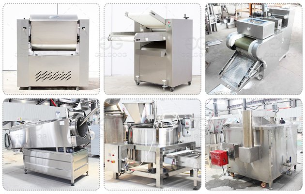 Industrial Nigeria Chin Chin Production Line in Factory