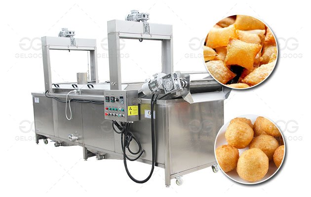 500KG/H Pommes Dauphine|Bubble Potato Chips Fryer Machine