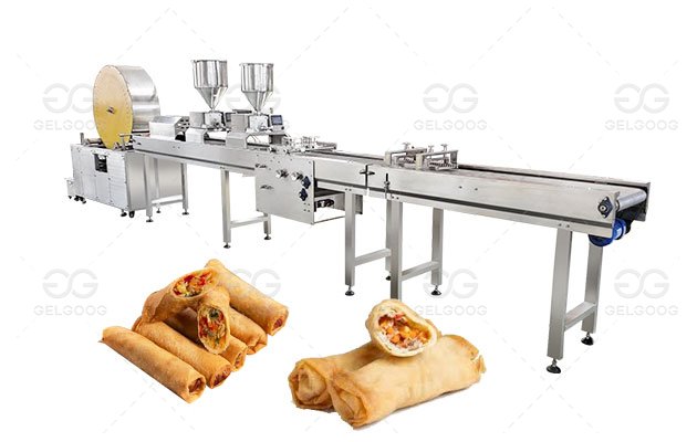 Electric Egg Roll Making Machine|Lumpia Shanghai Machine