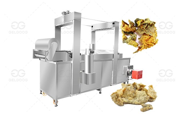 Crispy Fish Skin Frying Machine For Sale in Singapore 