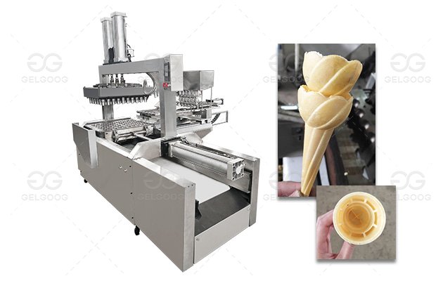 Softy Cone and Ice Cream Biscuit Cone Making Machine