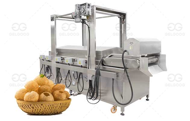 Golgappa Pani Puri Frying Machine For Snack Business