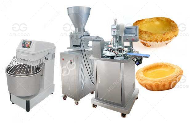 What are the Components of the Egg Tart Shell Production Line