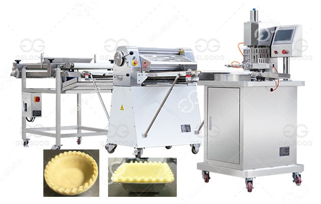 1800 pcs/h Pie Tart|Tartlet Shell Press Machine Commercial