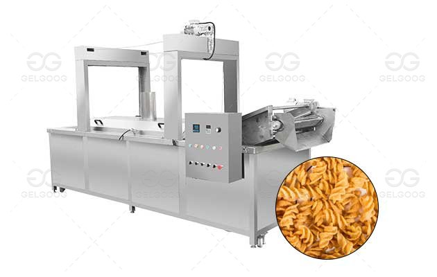 Industrial Pea Crackers Frying Machine with Filter