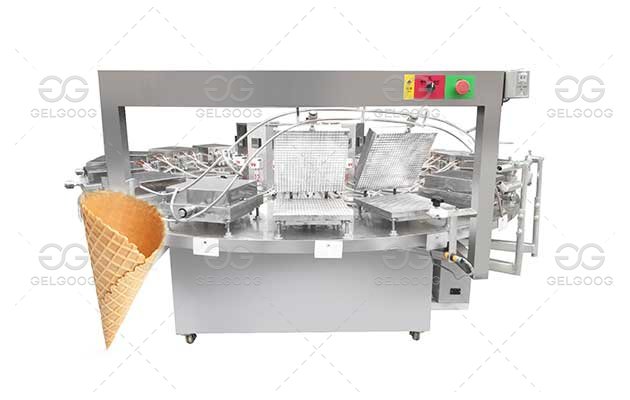 Electric Waffle Cone Maker Machine 600-800PCS/H