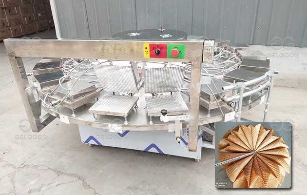 Shipping Waffle Cone Baking Machine to UAE