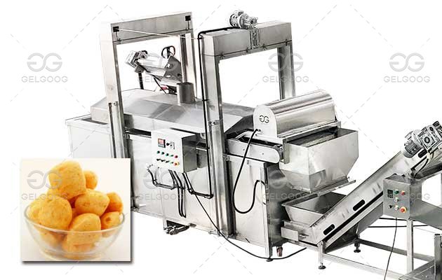 Commercial Amplang Cracker Frying Machine 300KG/H