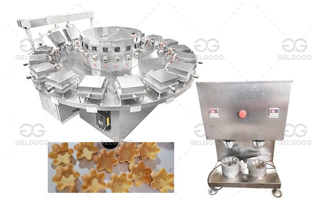 Industrial Waffle Basket(Waffle Cup) Machine 1000pcs/h