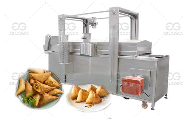 Samosa(Sambusa) Frying Machine with High Efficiency