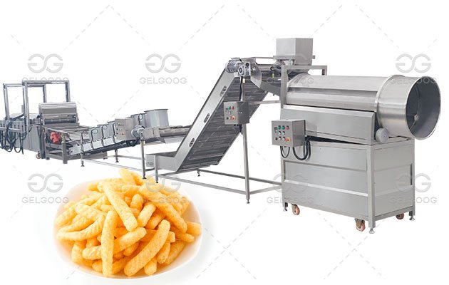 Automatic Shrimp Crackers Frying Machine GGLZE3500 90kw