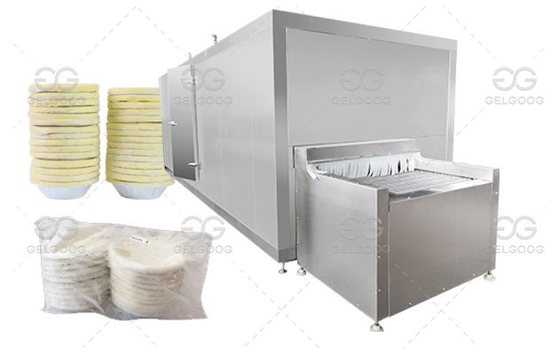 IQF Egg Tart Shell Freezing Machine Manufacturer