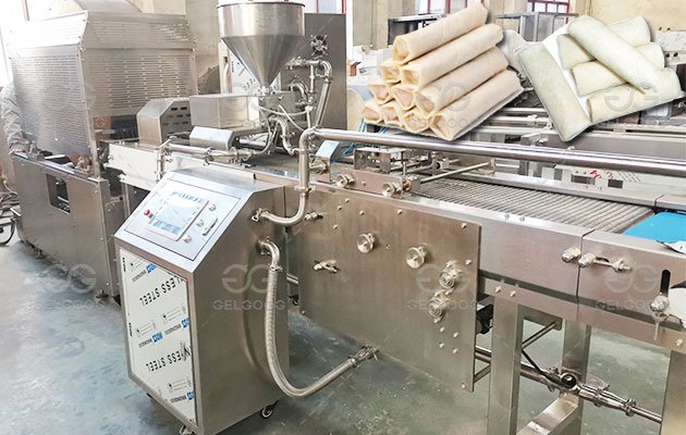 Spring Roll Making Machine Export to Australia
