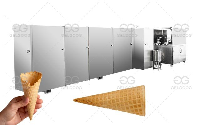 Automatic Ice Cream Waffle Cone Making Machine in Kuwait