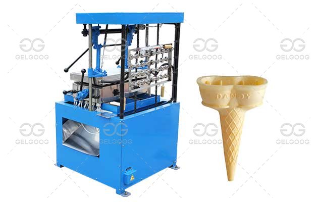 Commercial Twin Cone Machine for Holding Ice Cream