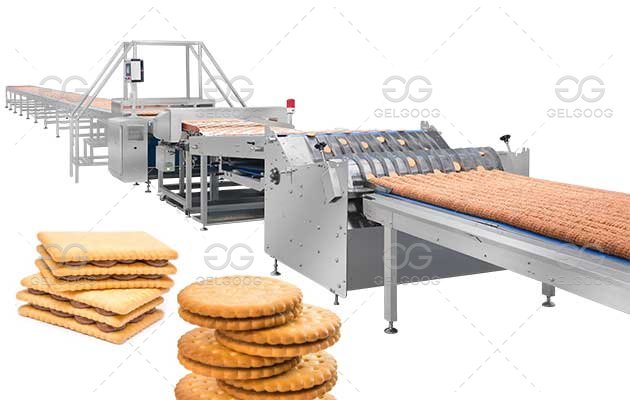 Automatic Sandwich Biscuit Production Line GG-BG800