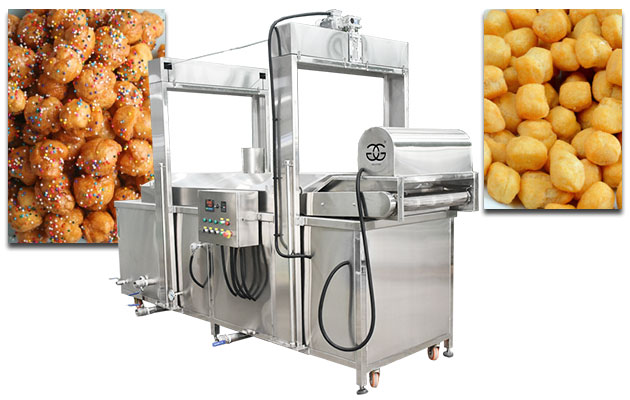 Struffoli(Honey Balls) Frying Machine For Continuous Use