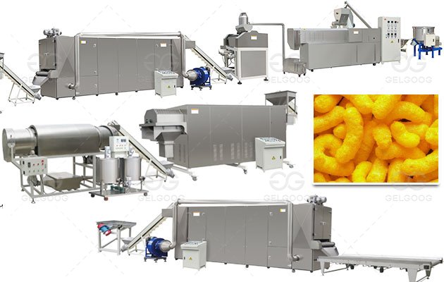 Puffed Corn Making Machine Line