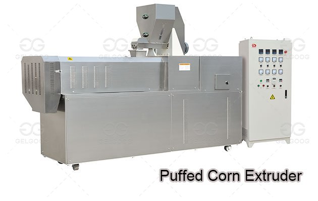 Puffed Corn Extruder Machine