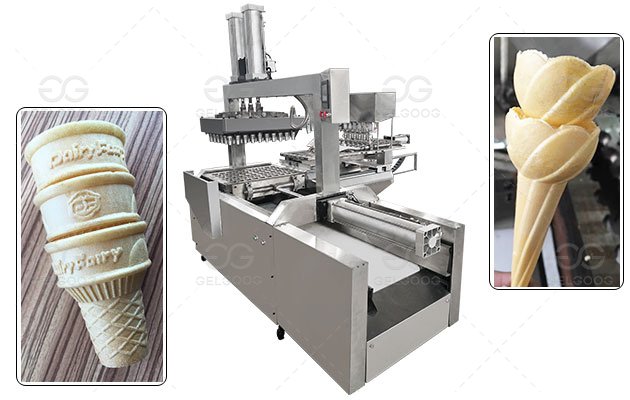 Ice Cream Cone Machine in Factory