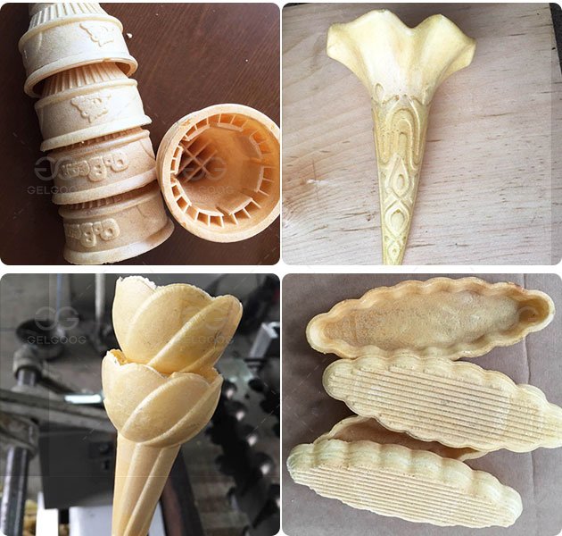 Making Ice Cream Cone Machine