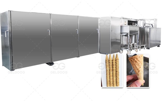 Bite Sized Waffle Cone Machinery