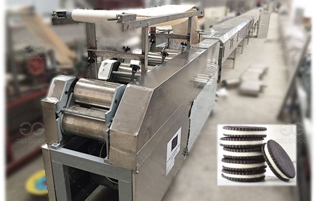 Machine for Sandwich Cookies Production