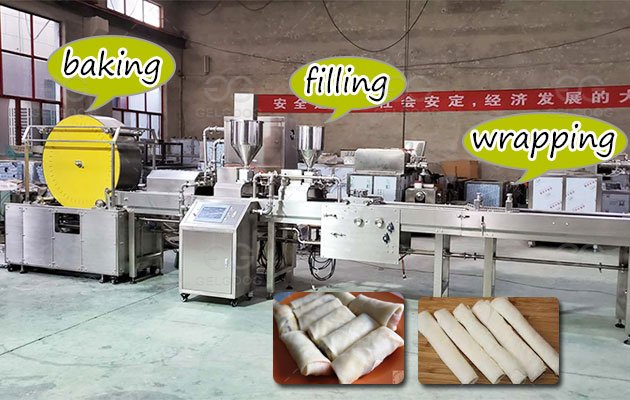 Spring Roll Processing Line