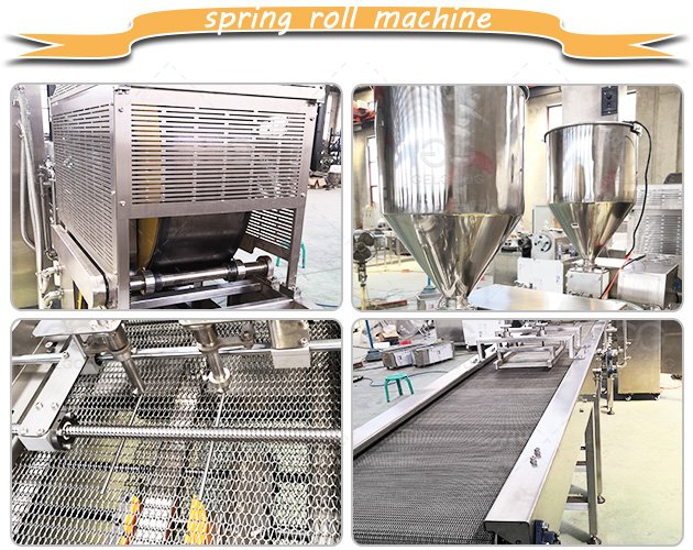 Automatic Spring Roll Making Machine