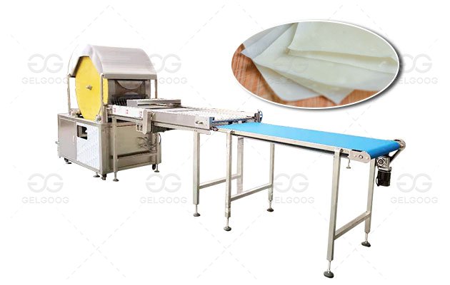 Spring Roll Skin Machine