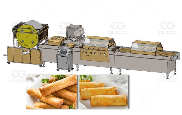 Spring Roll Making Line