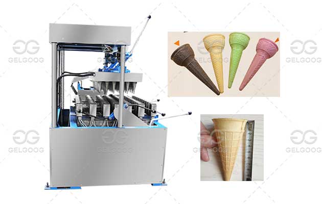 Edible Wafer Cone Making Machine