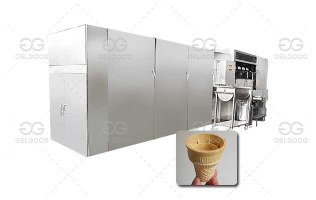 Wafer Ice Cream Cone Machine