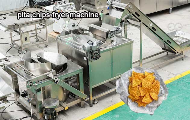 Pita Chips Fryer Machine