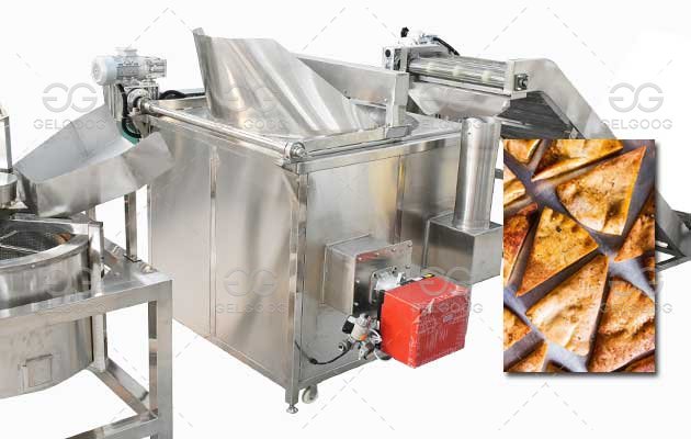 Pita Chips Frying Machine Manufacturer